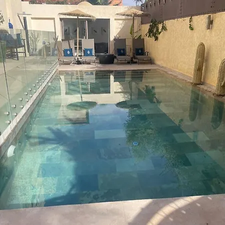 Villa Boheme Avec Personnel De Maison Marrakesh Buitenkant foto