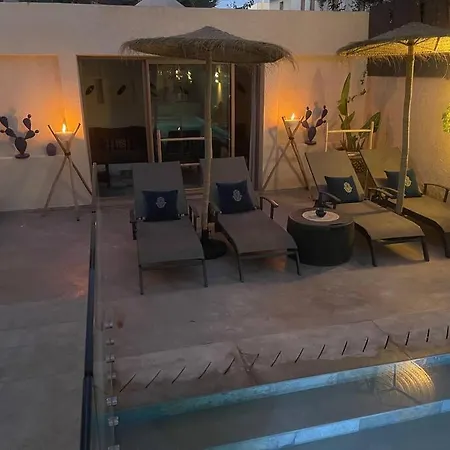 Villa Boheme Avec Personnel De Maison Marrakesh Buitenkant foto