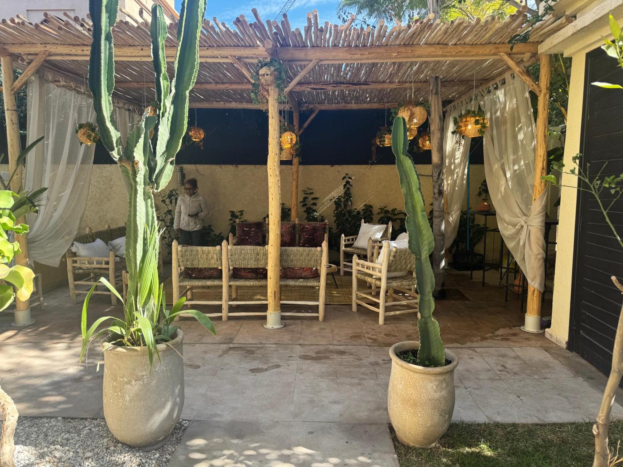 Boheme Avec Personnel De Maison Villa Marrakesch